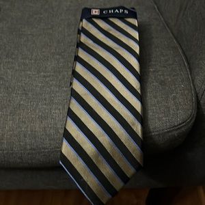 Chaps 100% silk tie